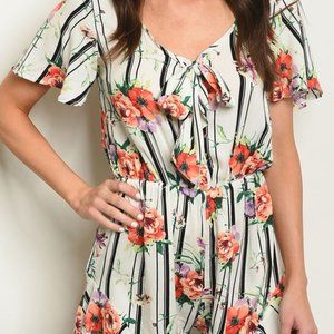 Floral Romper